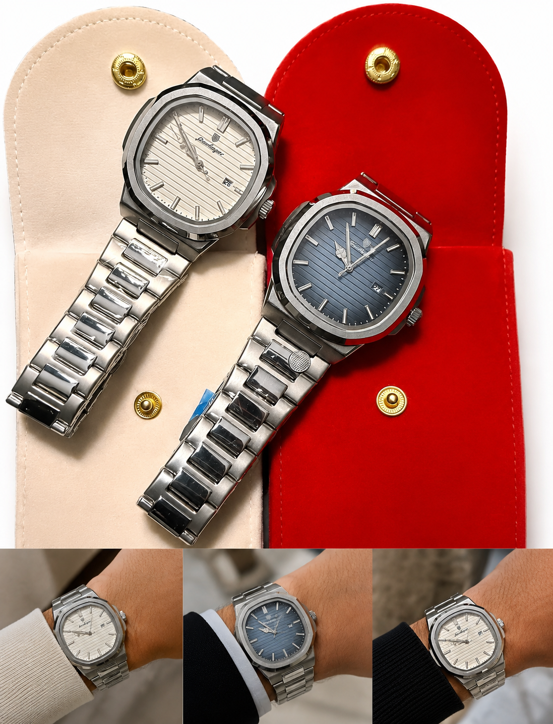 The Executive Stainless Steel Watch - Image 2